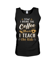 Teacher - Coffee Unisex Tank thumbnail