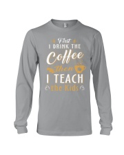 Teacher - Coffee Long Sleeve Tee thumbnail