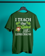 Teacher - I Teach the Cutest Little Leprechauns Classic T-Shirt lifestyle-mens-crewneck-front-3