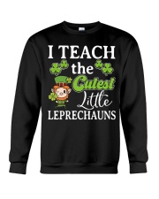 Teacher - I Teach the Cutest Little Leprechauns Crewneck Sweatshirt thumbnail