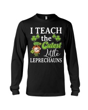 Teacher - I Teach the Cutest Little Leprechauns Long Sleeve Tee thumbnail