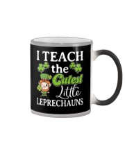 Teacher - I Teach the Cutest Little Leprechauns Color Changing Mug thumbnail