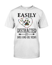 Nurse - Distracted by dogs and big veins Classic T-Shirt thumbnail
