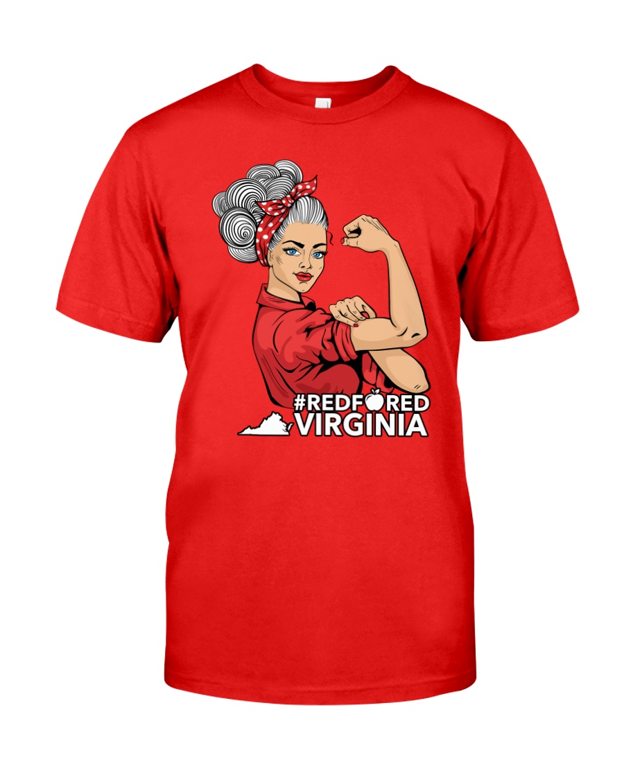 Virginia Strong Teacher - RedforED Classic T-Shirt