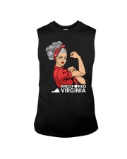 Virginia Strong Teacher - RedforED Sleeveless Tee thumbnail