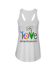 Love Retired Teacher Life Ladies Flowy Tank thumbnail