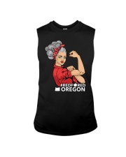 Oregon Strong Teacher - RedforED Sleeveless Tee thumbnail
