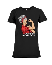 Oregon Strong Teacher - RedforED Premium Fit Ladies Tee thumbnail