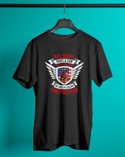 Dad - He Has A Legend Firefighter Classic T-Shirt lifestyle-mens-crewneck-front-3