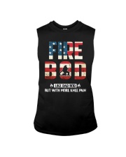 Firefighter - Fire BOD More Knee Flag Sleeveless Tee thumbnail