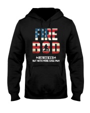 Firefighter - Fire BOD More Knee Flag Hooded Sweatshirt thumbnail