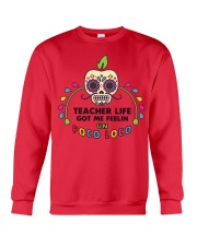 Teacher life got me feeling un Poco Loco Crewneck Sweatshirt thumbnail