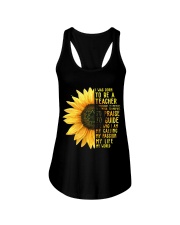 I was born to be a Teacher Ladies Flowy Tank thumbnail