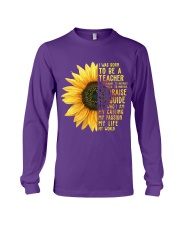 I was born to be a Teacher Long Sleeve Tee thumbnail