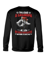 Firefighter - Grandpa Nothing Scares Me Crewneck Sweatshirt thumbnail