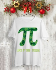Math Teacher - Luck of the Pirish Classic T-Shirt lifestyle-holiday-crewneck-front-2