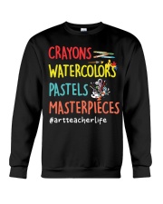 Art Teacher Life Crewneck Sweatshirt thumbnail