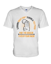 Nurse - May The Odds Be Ever In Your Favor V-Neck T-Shirt thumbnail