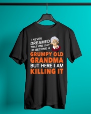 Grumpy Old Grandma Classic T-Shirt lifestyle-mens-crewneck-front-3