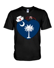 Nurse - National Nurse Week for South Carolina V-Neck T-Shirt thumbnail