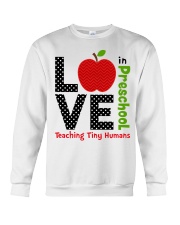 Preschool Teacher - Teaching tiny humans Crewneck Sweatshirt thumbnail