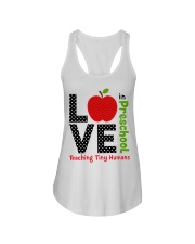 Preschool Teacher - Teaching tiny humans Ladies Flowy Tank thumbnail