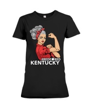 Kentucky Strong Teacher - RedforED Premium Fit Ladies Tee thumbnail