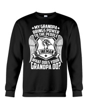 My Grandpa - Lineman Crewneck Sweatshirt thumbnail