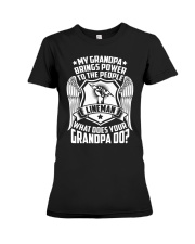 My Grandpa - Lineman Premium Fit Ladies Tee thumbnail