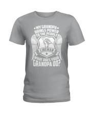 My Grandpa - Lineman Ladies T-Shirt thumbnail