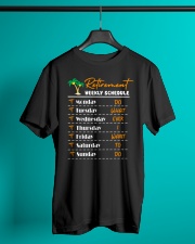 Nurse - Retirement Weekly Schedule Classic T-Shirt lifestyle-mens-crewneck-front-3