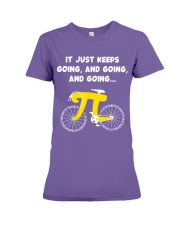 Pi Day - It just keeps going Premium Fit Ladies Tee thumbnail