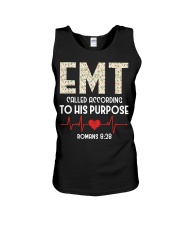 EMT Roman 8:28 Unisex Tank thumbnail