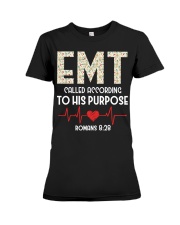 EMT Roman 8:28 Premium Fit Ladies Tee thumbnail