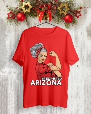 Arizona Strong Teacher - RedforED Classic T-Shirt lifestyle-holiday-crewneck-front-2
