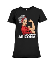 Arizona Strong Teacher - RedforED Premium Fit Ladies Tee thumbnail