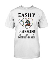 Nurse - Distracted by Horses and big veins Premium Fit Mens Tee thumbnail