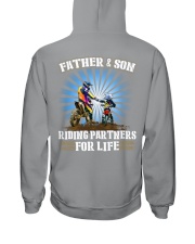 Father and Son - Riding Partners for life Hooded Sweatshirt thumbnail