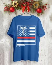 Nurse - New Mexico Flag Shirt Classic T-Shirt lifestyle-holiday-crewneck-front-2