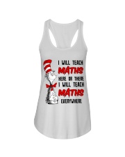 Math Teacher teach everywhere Ladies Flowy Tank thumbnail