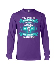 My Mommy is a Nurse Long Sleeve Tee front