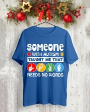 Special Education Teacher - Love needs no word Classic T-Shirt lifestyle-holiday-crewneck-front-2