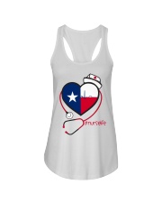 Texas Nurse Ladies Flowy Tank thumbnail