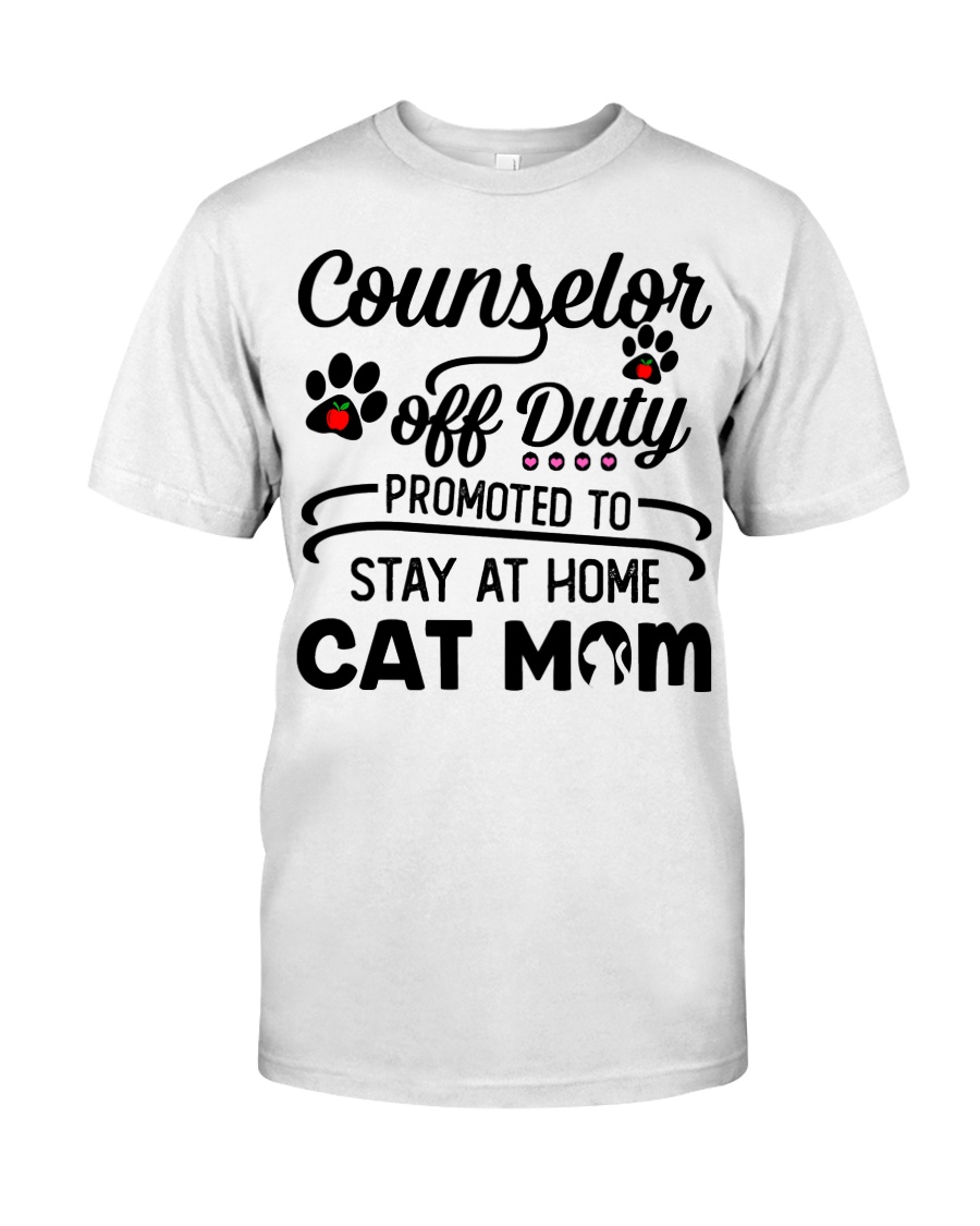 Counselor - Stay at Home Cat Mom Classic T-Shirt