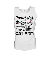 Counselor - Stay at Home Cat Mom Unisex Tank thumbnail