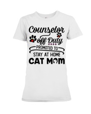 Counselor - Stay at Home Cat Mom Premium Fit Ladies Tee thumbnail