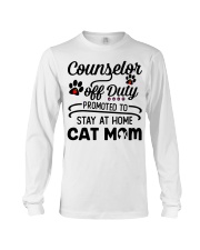 Counselor - Stay at Home Cat Mom Long Sleeve Tee thumbnail
