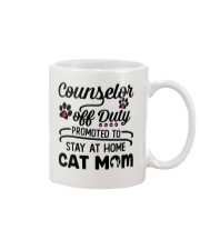Counselor - Stay at Home Cat Mom Mug thumbnail