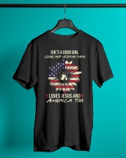 Veteran Daughter - Love Classic T-Shirt lifestyle-mens-crewneck-front-3