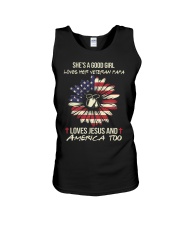 Veteran Daughter - Love Unisex Tank thumbnail
